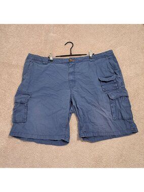 Northwest Territory 44 Cargo Shorts Blue Casual Chino Outdoor Hiking Camping
